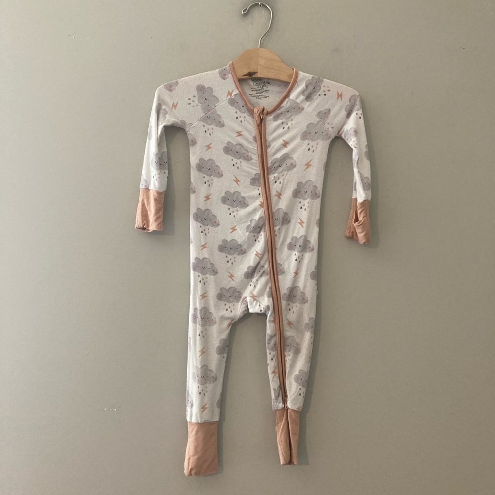 $17 ADD ON Caden Lane footie 6-12M Posh Peanut Little Sleepies Kyte Baby Noralee